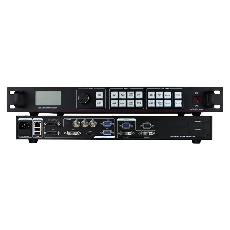 Lvp815u видеопроцессор для дорожных знаков светодиодный дисплей такой как novastar vx4