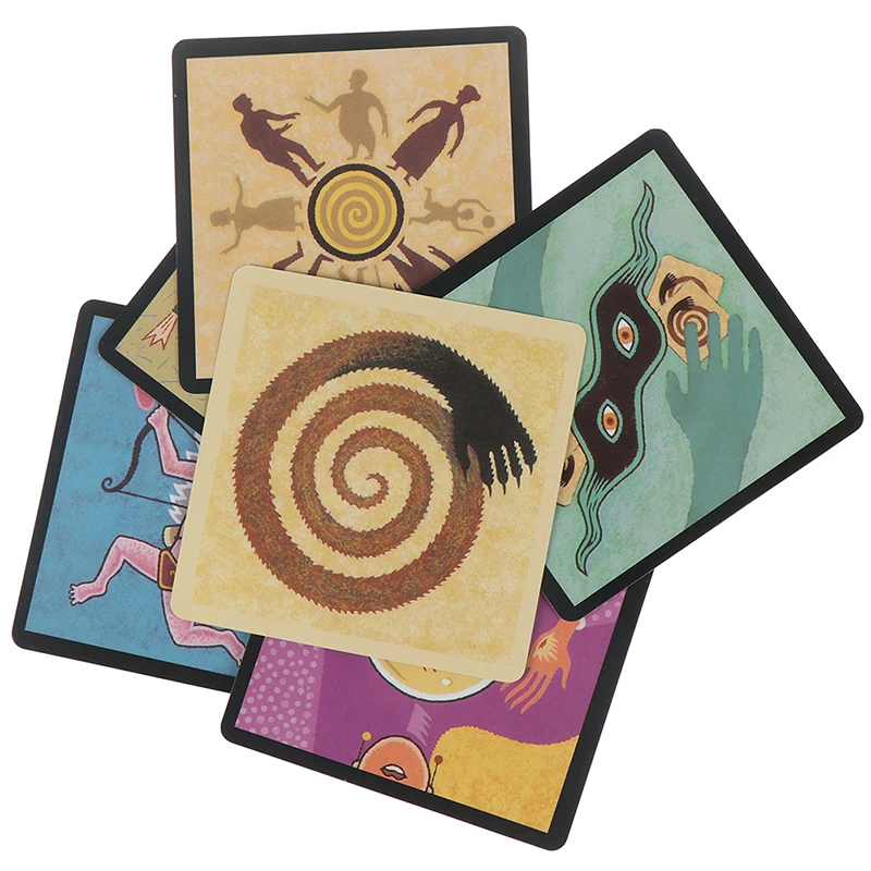 Оборотень и кот Таро карты палуба настольная игра английский Забавный колода