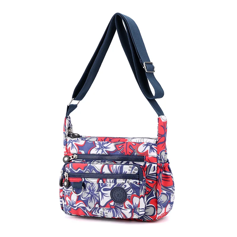 

Waterproof Oxford Women Shoulder Bags New Middle-aged Mother Bag Lady Five-layer Zipper Crossbody Bag Money-collecting Handbags