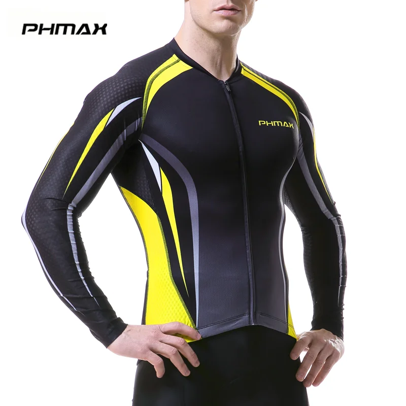 PHMAX 2020 Новые трикотажные изделия для горного велосипеда с длинным рукавом одежда