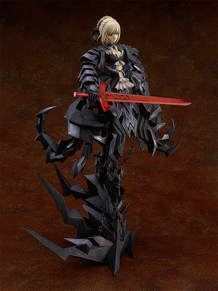 

Japanese Anime Gsc Fate Stay Night Saber Alter Huke Figures Black Fighting Saber Huke Pvc Action Figure Anime Figure Model Toys