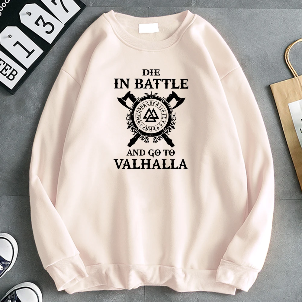 

Женский свитшот с принтом «Легенды викингов»