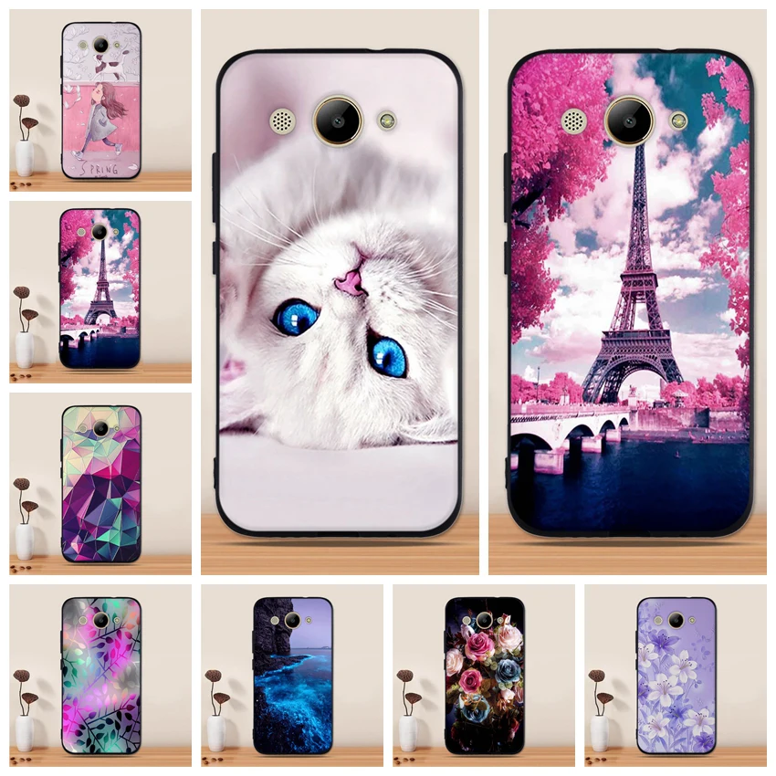 Чехол для huawei Y3 чехол силиконовый чехол 3D Мягкий ТПУ чехол для huawei Y5 Llite чехол для huawei Y3 чехол