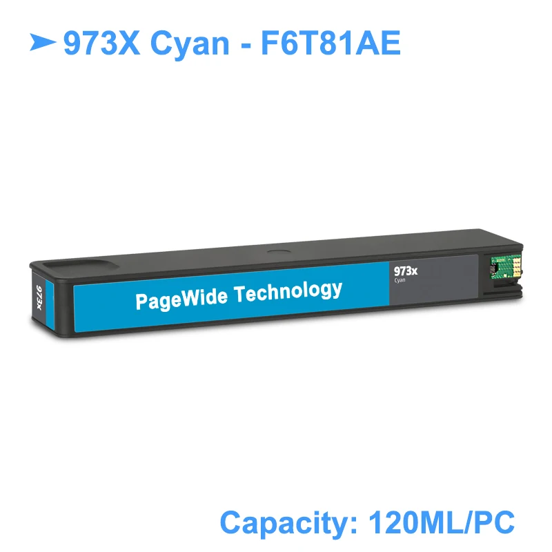 [Сторонний бренд] для HP 973X 973XL Восстановленный чернильный картридж PageWide Pro 352dw 452dn