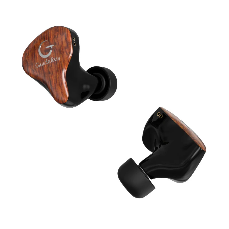 GUIDERAY T20 In Ear 3 5 мм проводной подвижной железа Наушники мониторинг уровня Шум