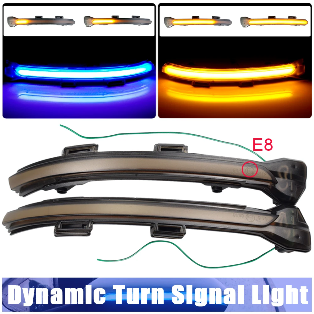 

Dynamic Turn Signal LED Light For VW Golf 7 MK7 7.5 GTI R Sportsvan Touran L II Flowing Water Blinker Flashing Indicator Signal