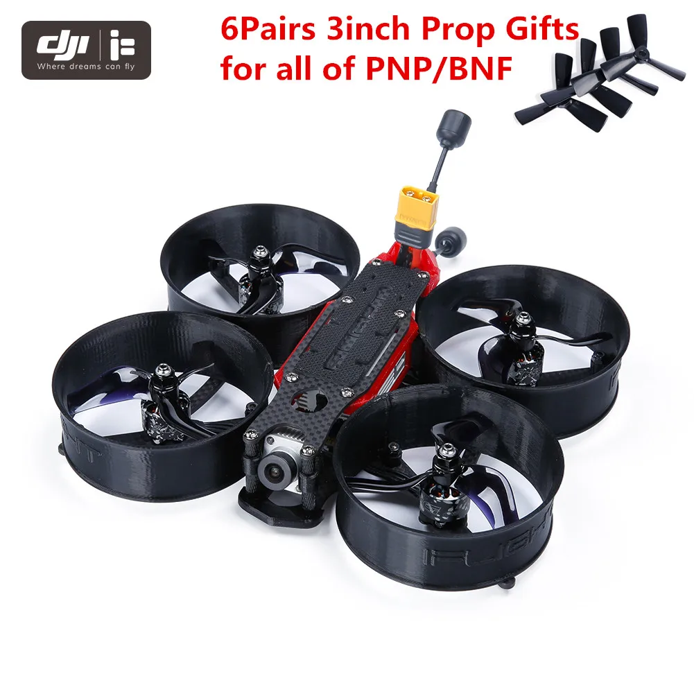 Iflight MegaBee HD 153 мм 3 дюйма sucex-D Mini F7 40A стек DJI FPV Air Unit 1408 4S Cinewhoop Whoop Racing Drone PNP/BNF | Игрушки