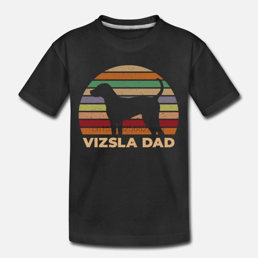 Мужская футболка Ретро Distressed Vizsla Dad tshirts Женская футболка|Мужские футболки| |