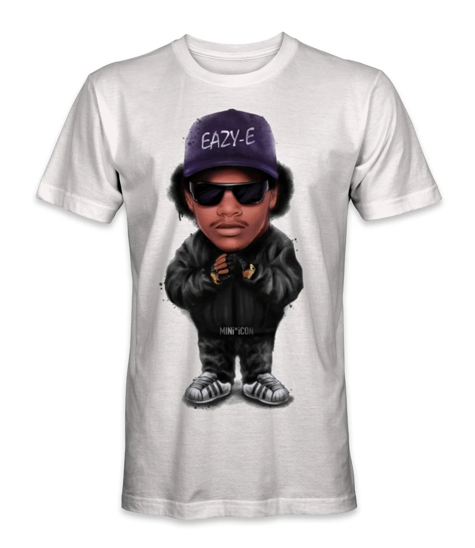 Nwa Compton 1988 легко E мультфильм футболка плюс размер Новая мода дизайн для мужчин и