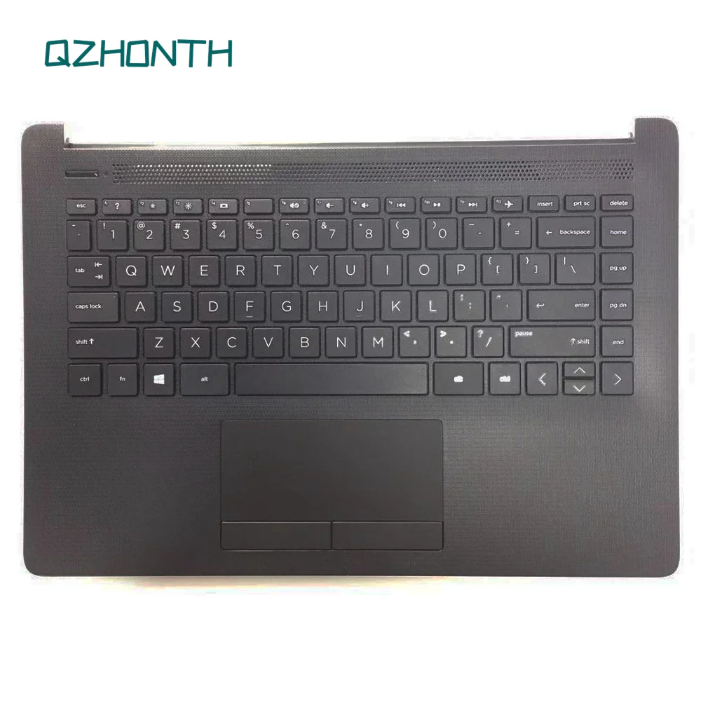 

New For HP 14-CK 14-CM Black Palmrest w/ Keyboard & Touchpad L23239-001