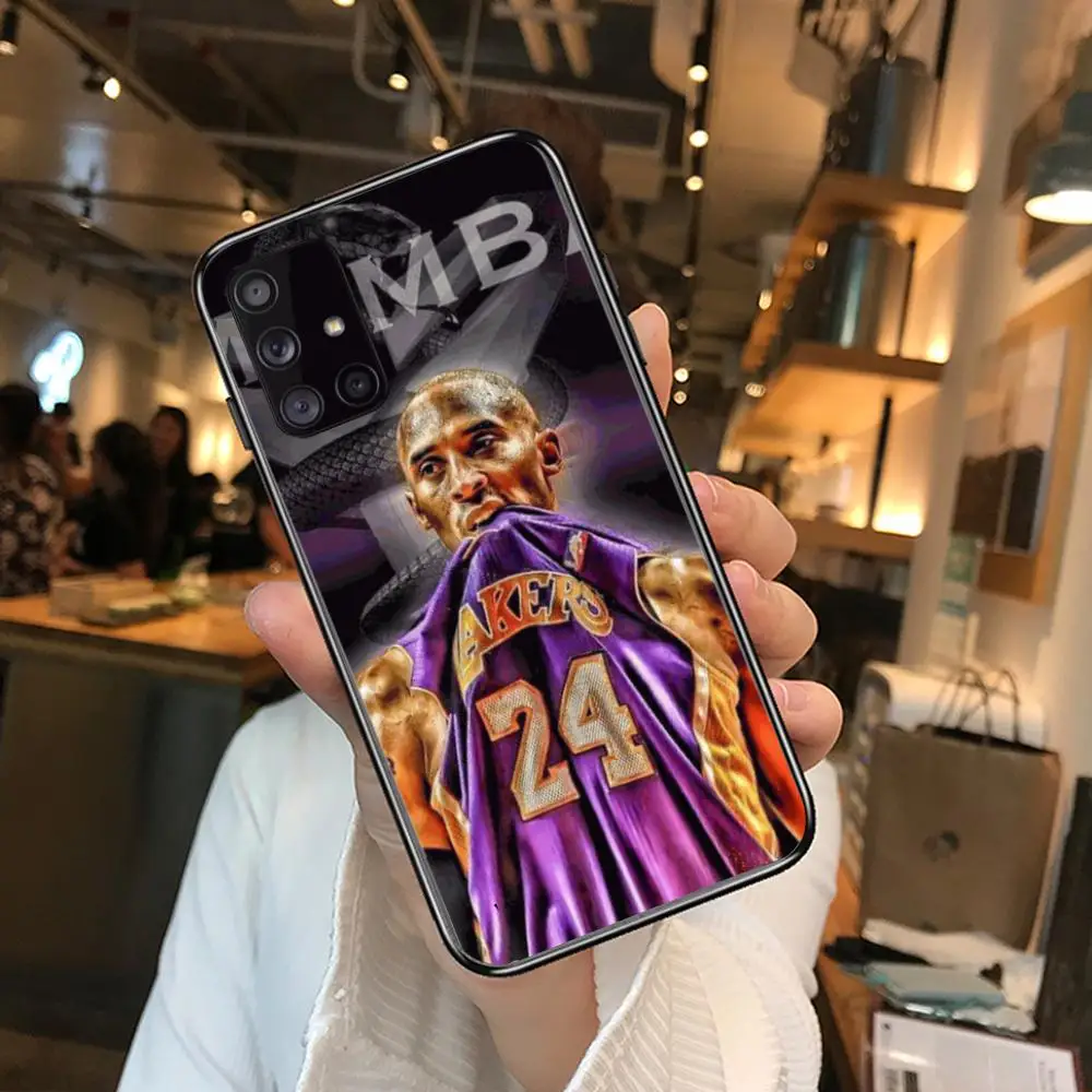 

Basketball K-Kobe No. 24 Phone Case Hull For Samsung Galaxy A 90 50 51 20 71 70 40 30 10 80 E 5G S Black Shell Art Cell Cover