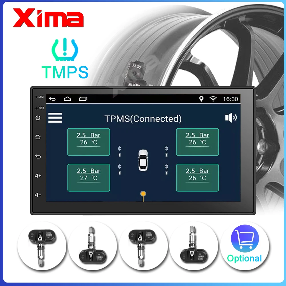 XIMA Android9.0 2Din Car Radio Multimedia Player " Universal RAM2G GPS Navigation Audio Player For Nissan Toyota Hyundai Polo