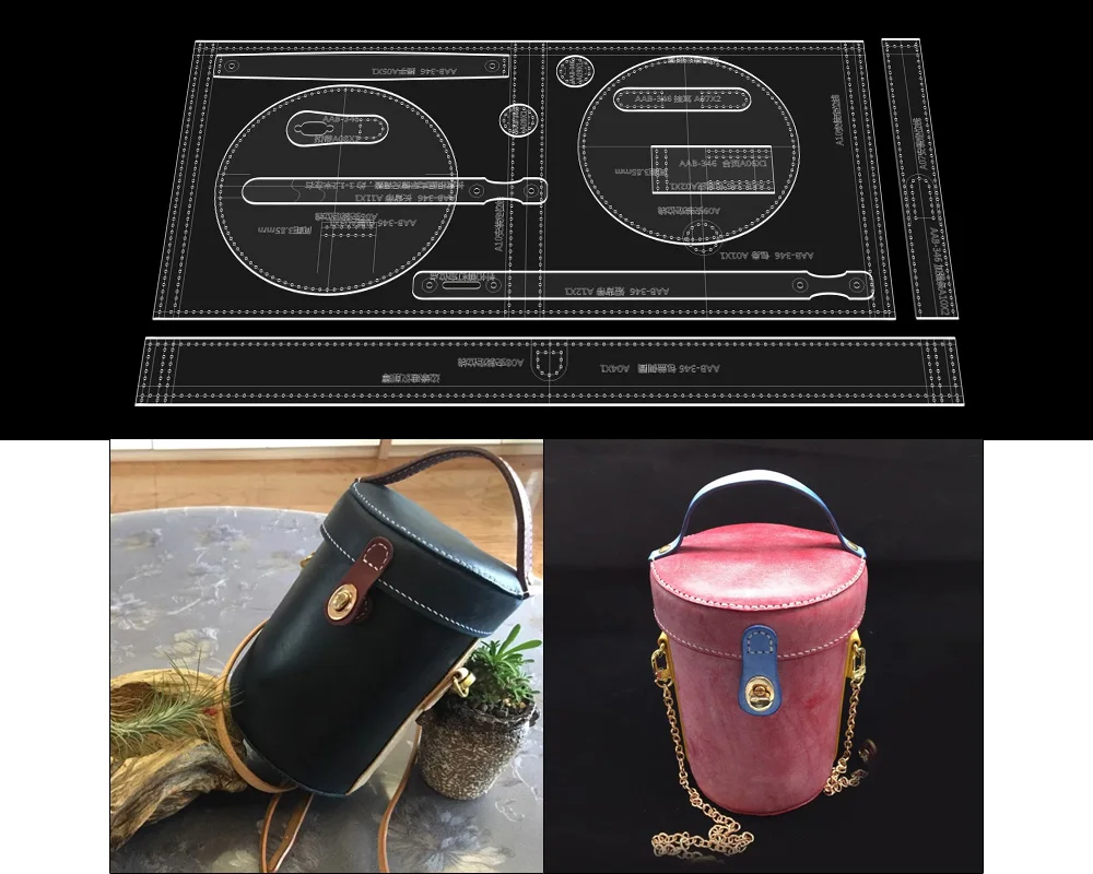 Акриловый шаблон сделай сам для рисования кожи сумка на одно плечо через