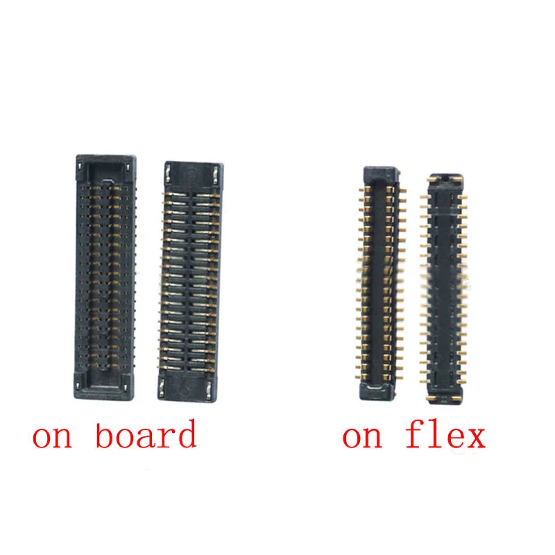 10 шт., гибкий разъем для ЖК-дисплея Samsung Galaxy G6200 A6S A10S A107 A107F A20S A207 A207F