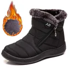 Женские ботинки 2021, водонепроницаемая обувь для женщин, ботильоны на молнии, женские зимние ботинки, женская обувь, женская обувь