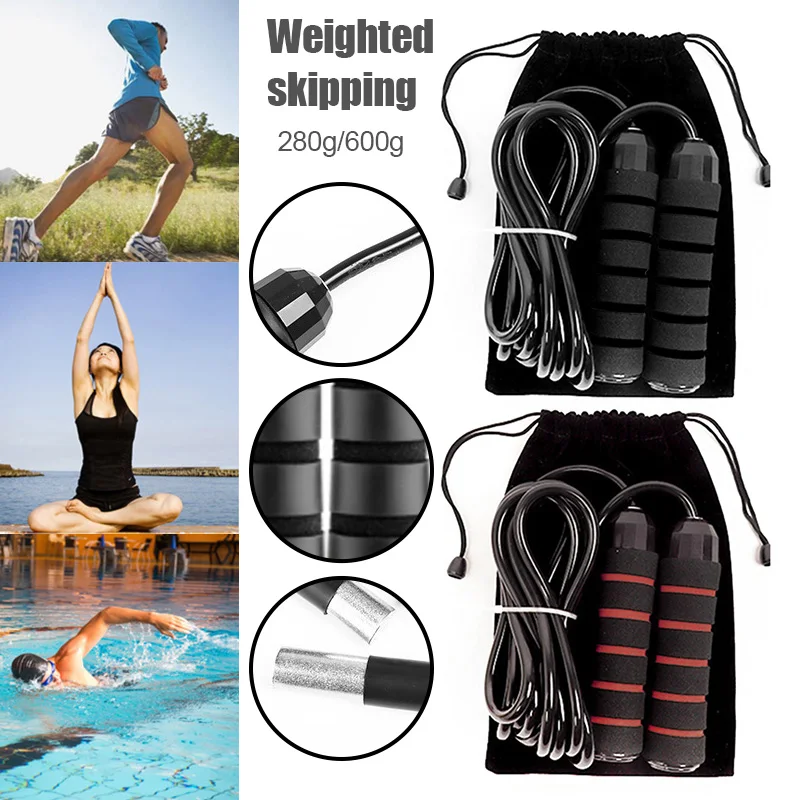 

Heavy Weighted Jump Rope Solid PVC Tool for Boxing Training Women Men Fitness HB88