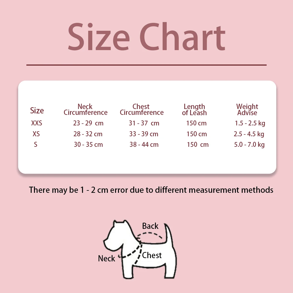 Очаровательная поводок для собак с цветочным узором маленьких кошек поводком 1 5