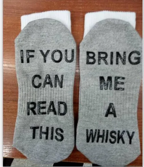 

Custom Letter Print Socks Men Women Wholesale Anti Slip Personalized Funny Crew Socks Dropship Socks Ship To Amazon FBA Socks