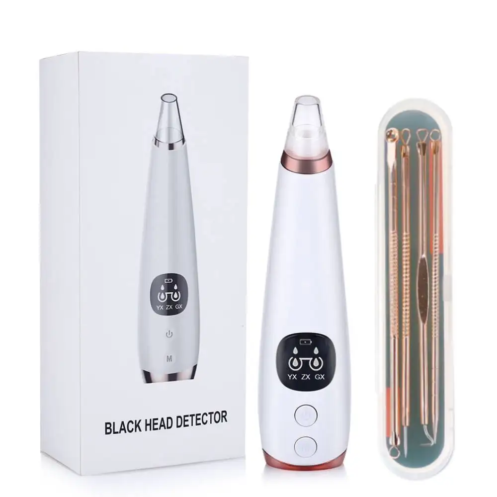 

Blackhead Remover Face Pore Vacuum Skin Care Acne Pore Cleaner Pimple Removal Vacuum Suction Facial Skin Care Tools