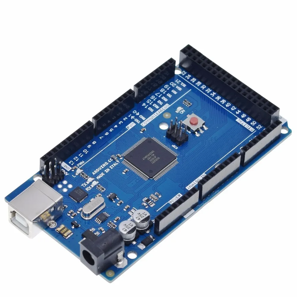TZT Mega 2560 R3 с логотипом mega2560 REV3 ATmega2560-16AU плата(не USB кабель) совместимый Mega 2560 r3 для Arduino