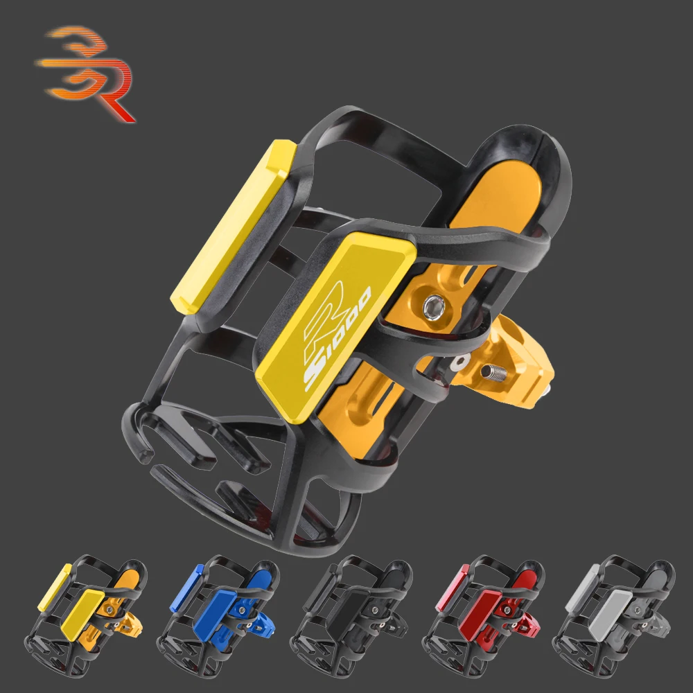 

Motorcycle Water Bottle Drink Cup Holder For BMW S1000R S 1000 R R1200R R 1200R 2008-2015 2016 2017 2018 2019 2020 2021 2022
