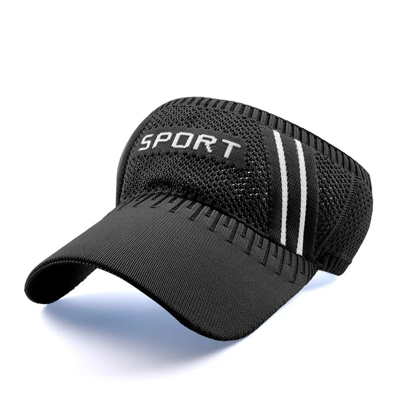 Мужская и женская летняя Солнцезащитная шапка пустая вязаная кепка для гольфа