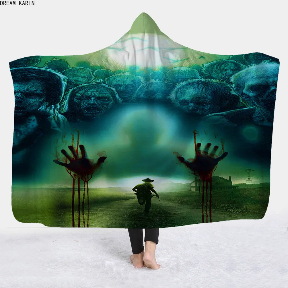 2019 Новый плащ с капюшоном Волшебная Шляпа одеяло детское капюшоном|Одеяла| |