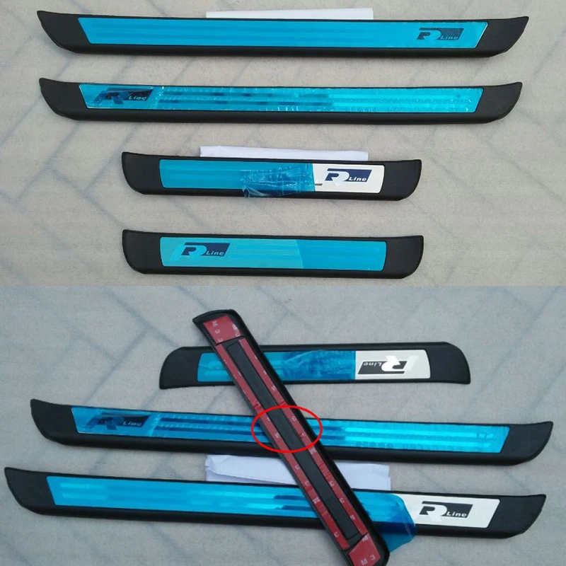 2011-2018 FOR VW-Volkswagen Touareg Threshold Bar Welcome Pedal Modified Special Accessories |
