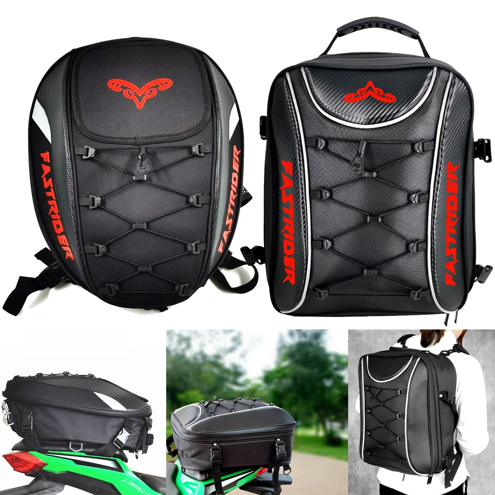 Водонепроницаемый рюкзак для мотоциклиста Mochila Moto сумка на заднее сиденье