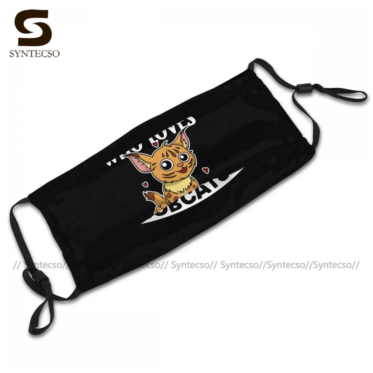 

Lynx Facial Mask Cute Adults Reusable Swag Cloth Face Mouth Mask With Filter