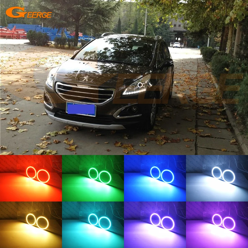 Для Peugeot 3008 2013 2014 2015 2016 отличное RF Дистанционное Bluetooth приложение многоцветный