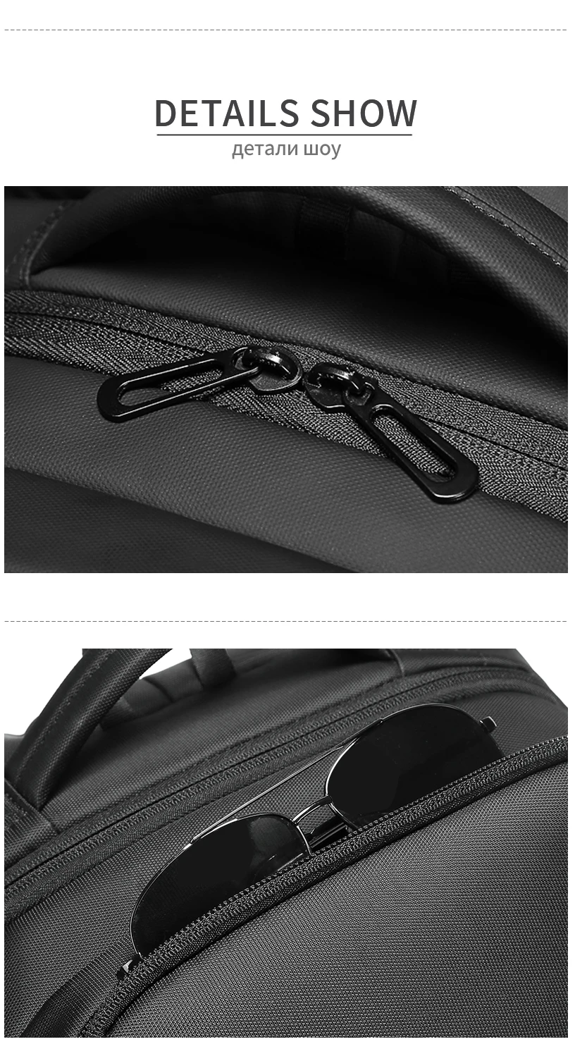 NIGEER Мужской Дорожный рюкзак большой емкости мужской Mochila Задняя Анти-Вор сумка зарядка через usb Водонепроницаемый 17,3 дюймовый рюкзак для ноутбука