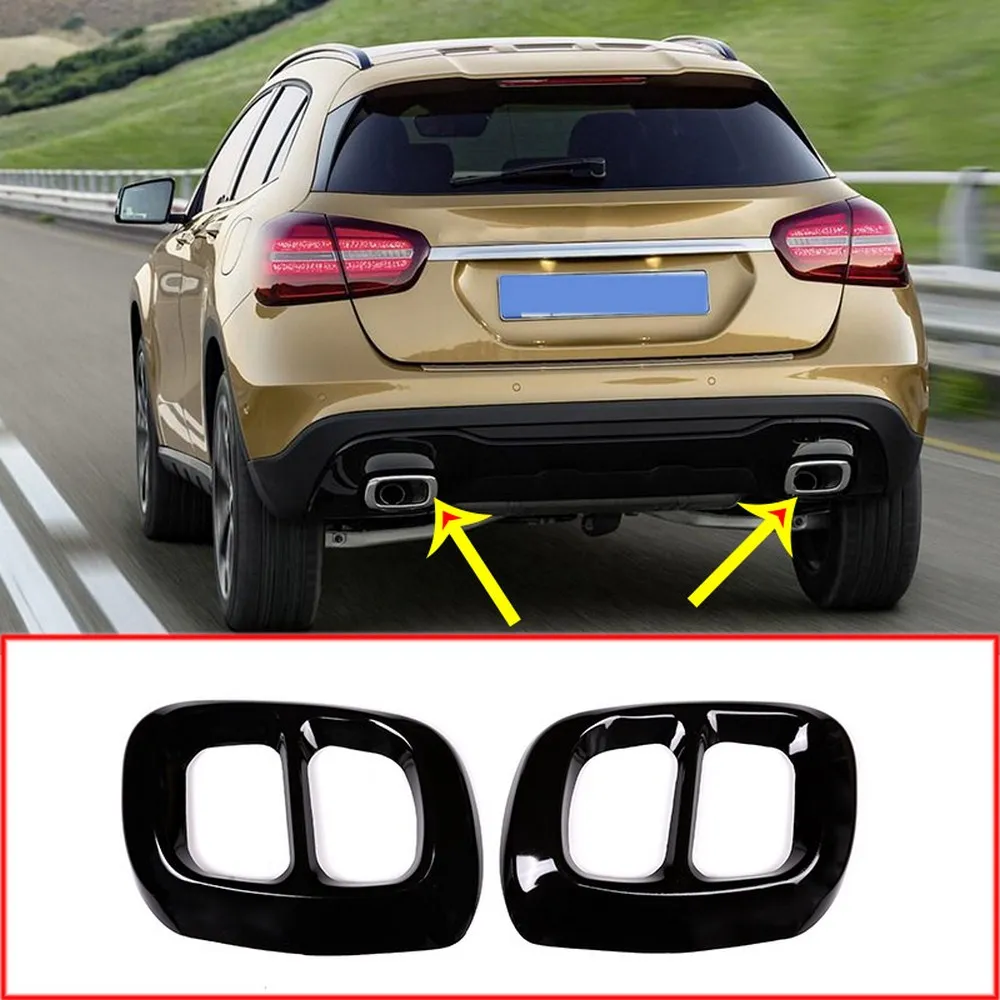 

Exhaust Pipe Cover Decoration Car Accessories Suitable for Mercedes-Benz 2020-2021 GLA Clase H247 GLA200 220 250