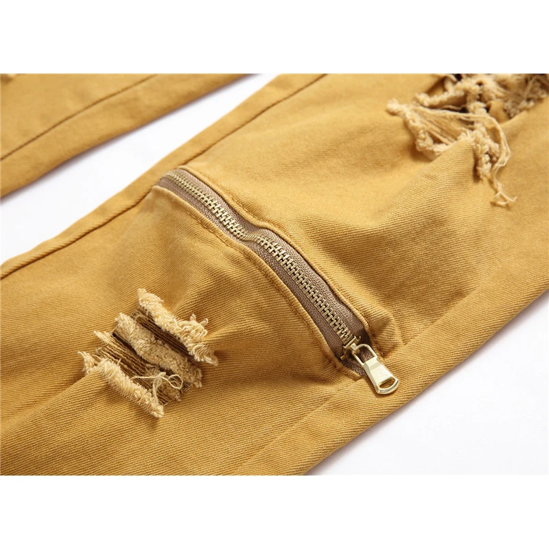 Мужские брюки мужские красные джинсы 2019 осенние повседневные джинсовые