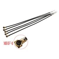 5pcs ipx ipex u fl mhf4 0 81 mm pigtail jumper coaxial cable connector solder for pci wifi card wireless router length 7cm 50cm