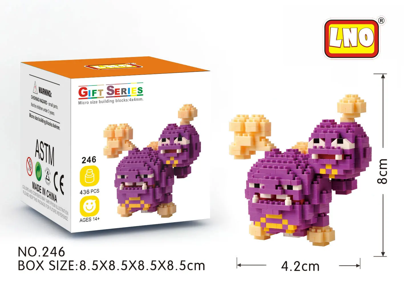 Кубики LNO в сборе креативные строительные блоки мини-алмазные игрушки подарки