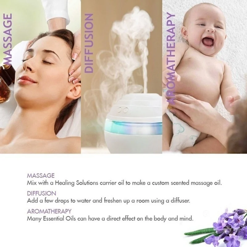 8 шт. эфирный набор эфирных масел 100% чистый натуральный растительный