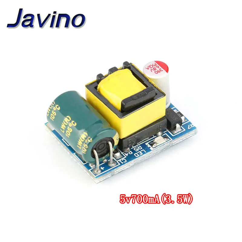 AC-DC 5V 700mA 12V 300mA 3,5 W изолированный выключатель Питание понижающий преобразователь понижающий модуль 220 в свою очередь 5 V/12 V - Color: Brown