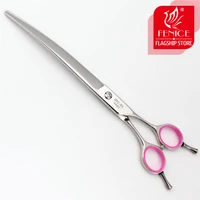 fenice 8 07 5 inch pet grooming scissors dogs hair cutting shear for dog grooming curved scissor jp440c