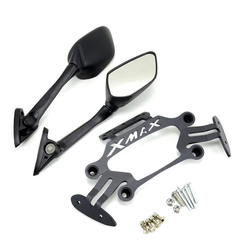Мотоцикл изменение кронштейн бокового зеркала для Yamaha XMAX 250 300 400 125 CNC алюминиевая