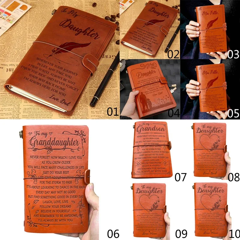 

Retro Diary Notebook Agenda With Leather Cover Notebook For School Stationery Or Traveler