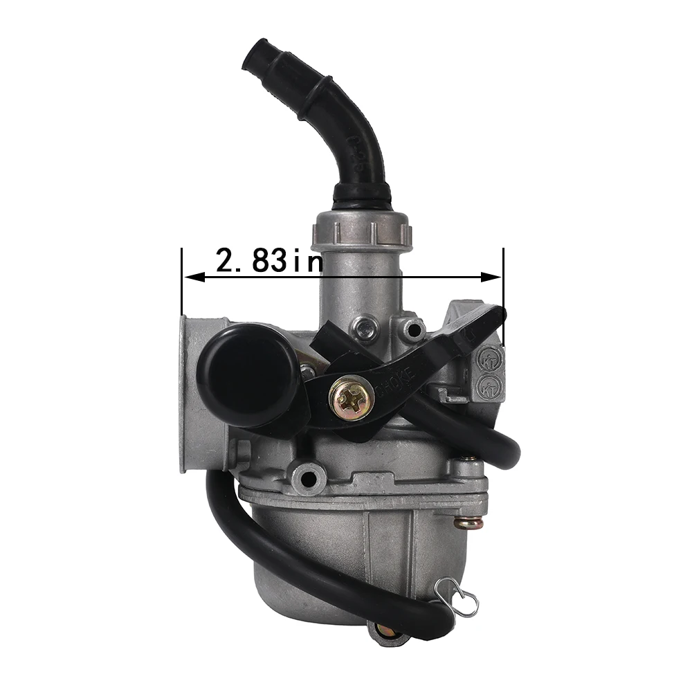 Motorcycle Carburetor Hand Choke PZ19 Carb For 50cc 70cc 90cc 110cc 125cc ATV Quad 4 Wheeler Dirt Bike Motorbike With Air Filter |