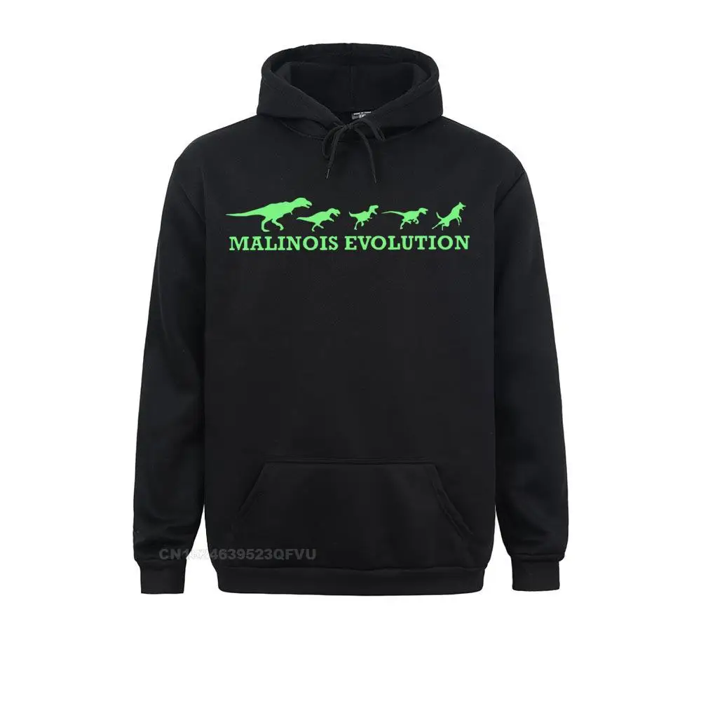 Malinois Evolution Men Men Premium Cotton Vintage Harajuku Pullover Hoodie Belgian Dog Pullover Hoodie Camisas Harajuku Harajuku