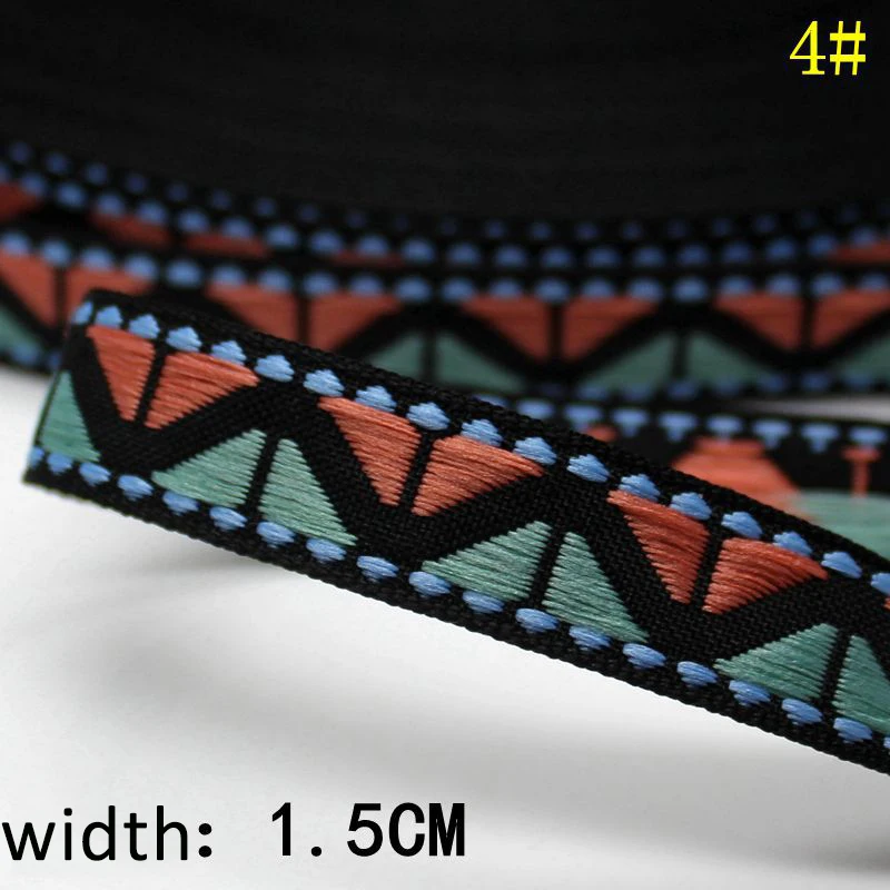 9 ярдов = 8 19 метров Rretro костюм вышитая тесьма кружевная Лента Сделай Сам сумка для