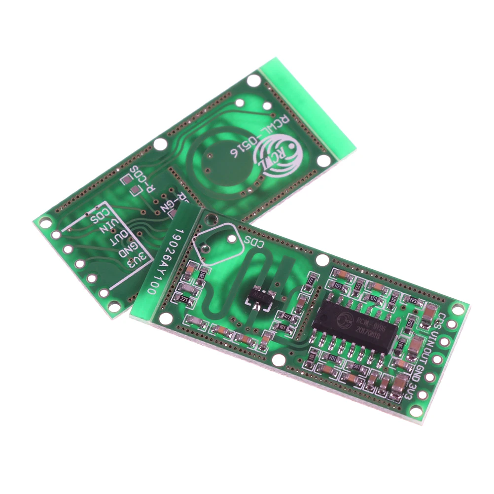 2X Penetrating Detection RCWL-0516 Microwave Radar Sensor Human Body Induction Switch Module Intelligent Detector 3.3V Output |