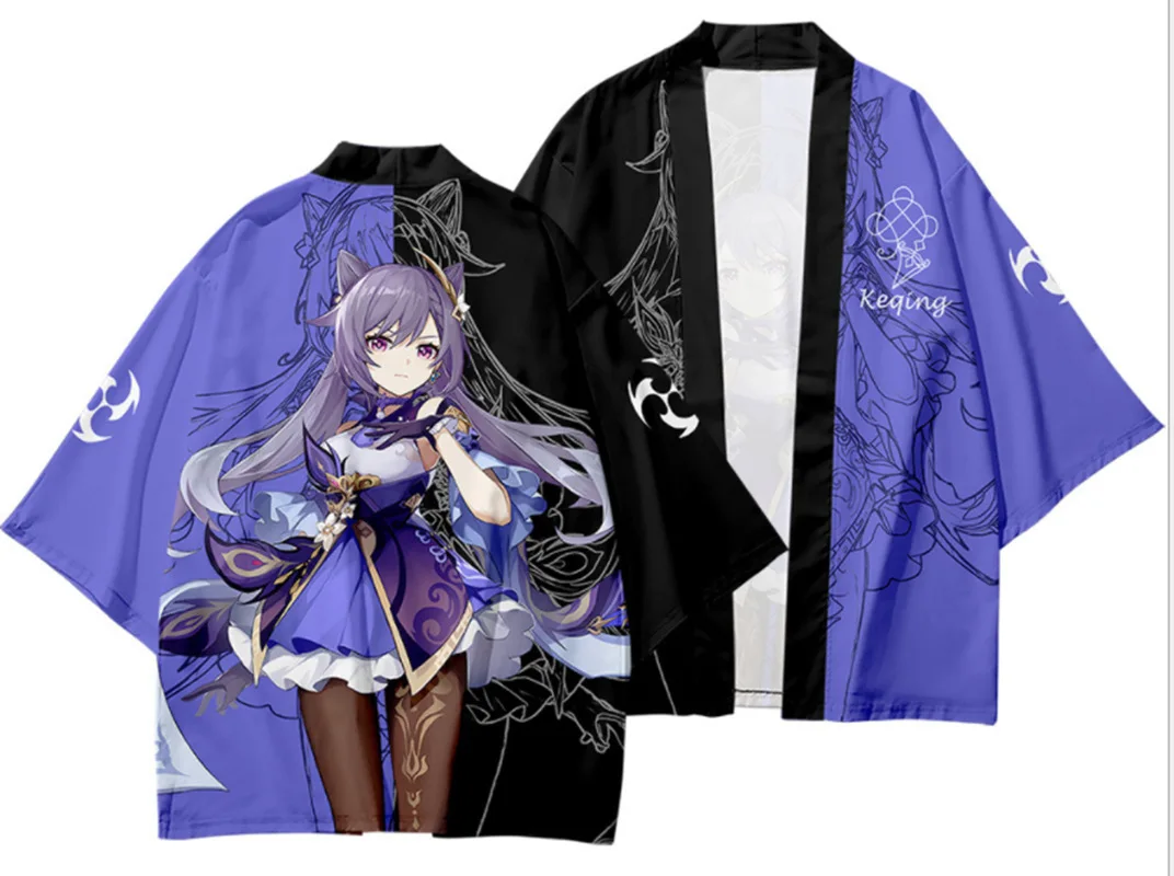 Кимоно для косплея Нового Аниме Genshin