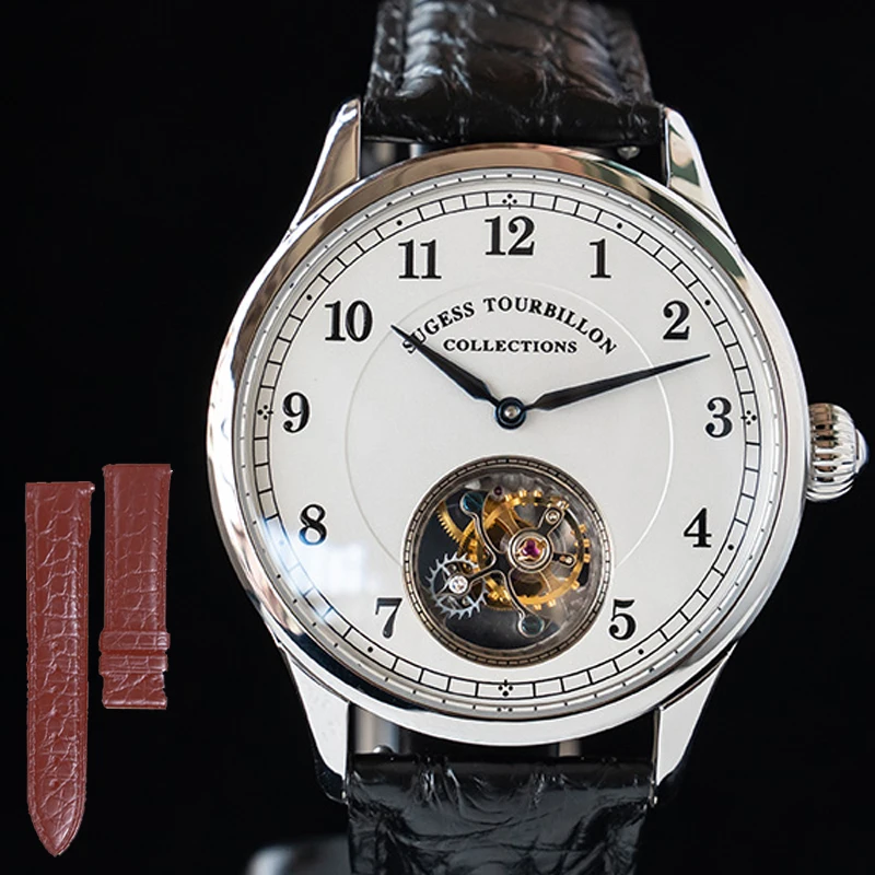 Мужские механические часы с турбийоном Sugess мужские s 2020 Seagull Move t ST8000 сапфировым