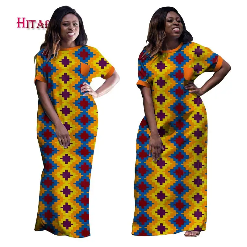 Женское длинное платье в африканском стиле традиционная одежда для Дашики