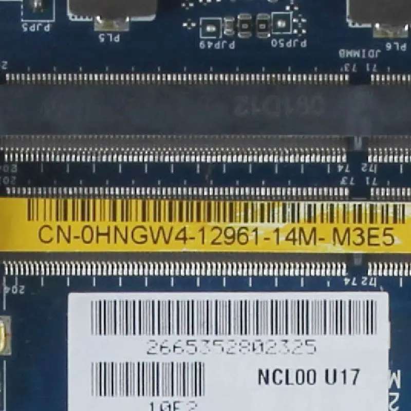 CM 0HNGW4 материнская плата для ноутбука DELL Latitude E6410 LA 5471P QM57|Материнские платы