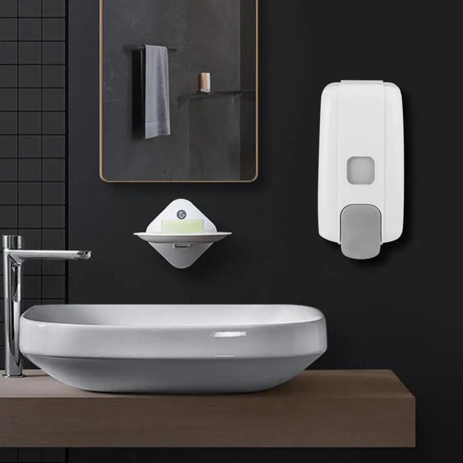 Дозатор для мыла отелей настенный пресс ручной диспенсер жидкого лосьона